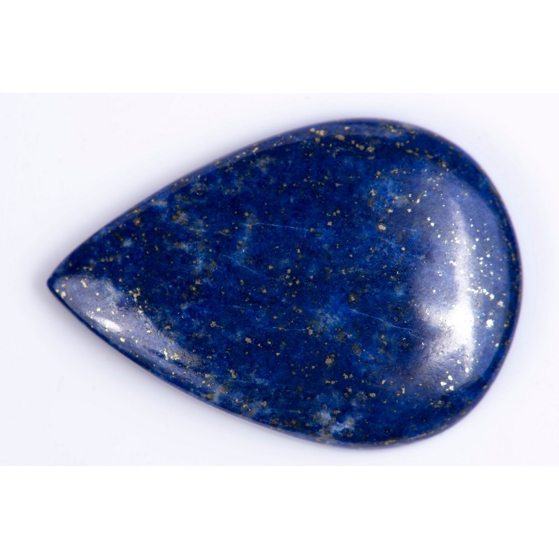 Blue lapis lazuli 55.73ct teardrop cabochon