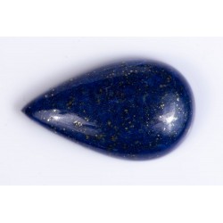 Blue lapis lazuli 24.18ct teardrop cabochon