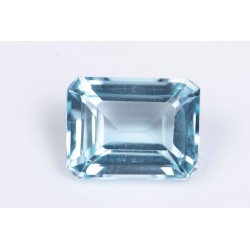 Sky blue topaz 2.62ct 9x7mm octagon cut