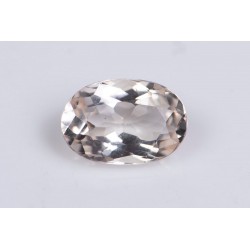 Morganite (pink beryl) 0.37ct 6x4mm oval cut