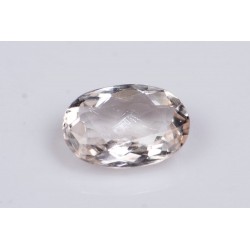 Morganite (pink beryl) 0.36ct 6x4mm oval cut