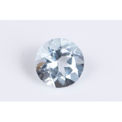 Light blue topaz 0.51ct 5mm round cut