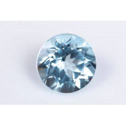 Син топаз 1.56ct 7.1mm кръгла шлифовка