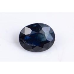 Blue sapphire 0.55ct heated oval cut