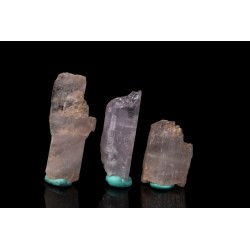 3 pieces pink kunzite spodumene 10g fluorescent