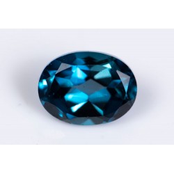 Топаз лондонско синьо 1.68ct 8x6mm овална шлифовка