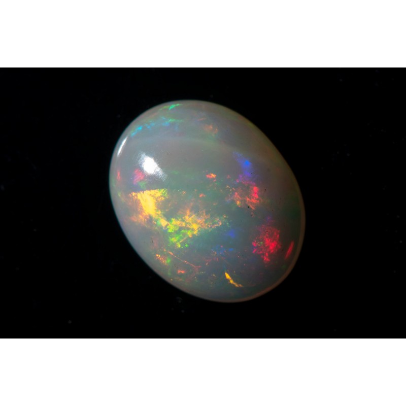 Ethiopian opal 2.49ct oval cabochon