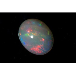 Ethiopian opal 2.49ct oval cabochon