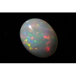 Ethiopian opal 2.49ct oval cabochon