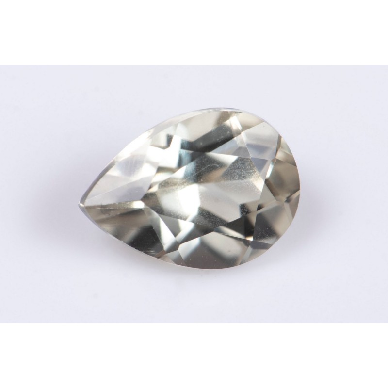 Diaspore 0.66ct VS teardrop cut