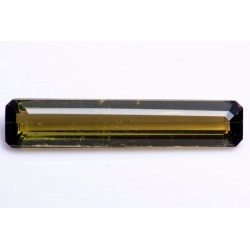 Green tourmaline 2.99ct baguette cut