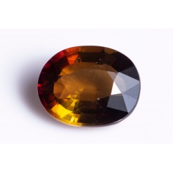 Orange tourmaline 1.48ct oval cut