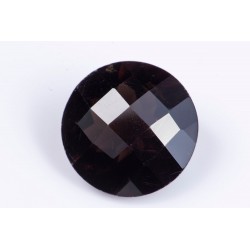 Smokey quartz 5.52ct 11.9mm round cut