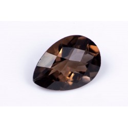 Опушен кварц 4.81ct kapka шлифовка