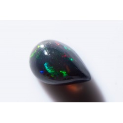 Ethiopian opal 0.65ct teardrop cabochon