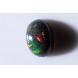 Ethiopian opal 0.47ct oval cabochon