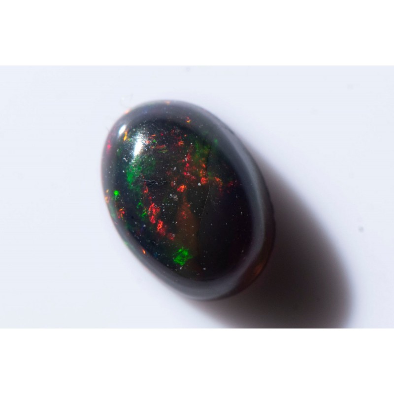 Ethiopian opal 0.52ct oval cabochon