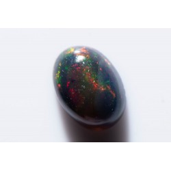 Ethiopian opal 0.52ct oval cabochon