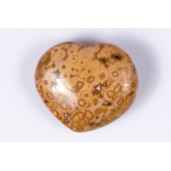 Ocean jasper heart 39.7ct 22.5mm