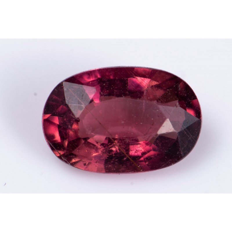 Rubellite pink tourmaline 0.62ct oval cut