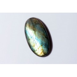 Labradorite 77.6ct oval cabochon