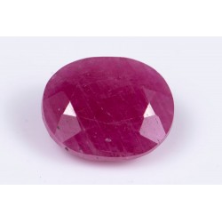 Ruby 4.59ct heated oval cut