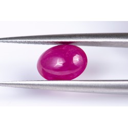 Ruby 2.11ct oval heated...