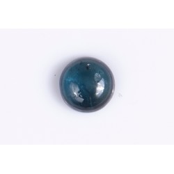 Blue sapphire 0.48ct 4.4mm heated round cabochon