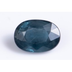 Blue sapphire from Ethiopia 1.46ct heated oval cut