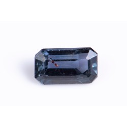 Blue untreated sapphire 0.54ct octagon cut