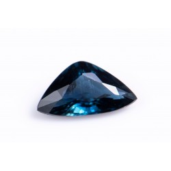 Blue untreated sapphire 0.51ct VVS trillion cut Thailand