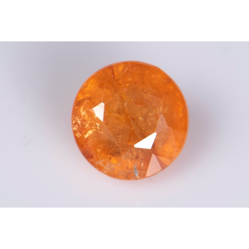 Spessartine garnet Fanta color 1.33ct 5.7mm round cut