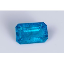 Blue apatite 1.81ct octagon cut