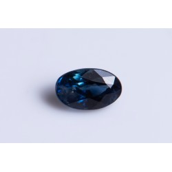 Blue sapphire 0.37ct heated only oval cut