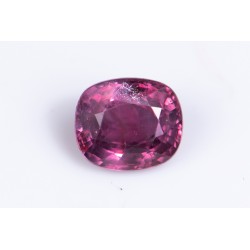 Pink sapphire 0.93ct heated GRA certificate cushion cut