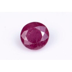 Ruby 0.28ct 3.4mm heated only round cut