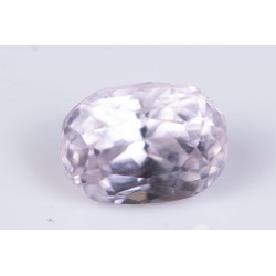 Light pink kunzite 1.61ct fluorescent oval cut