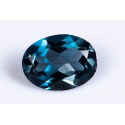 London blue topaz 1.15ct oval cut