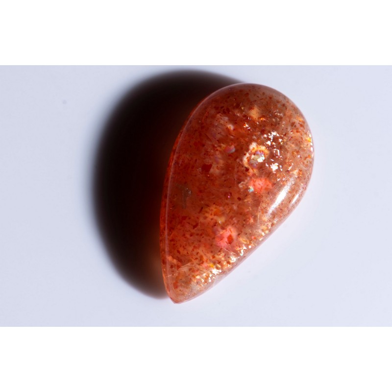 Confetti cabochon 10.5ct terdrop cabochon