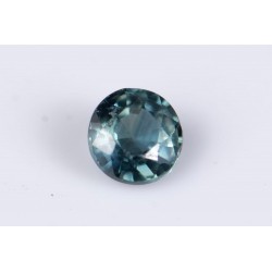 Син сапфир 0.22ct 3.4mm нагряван кръгла шлифовка