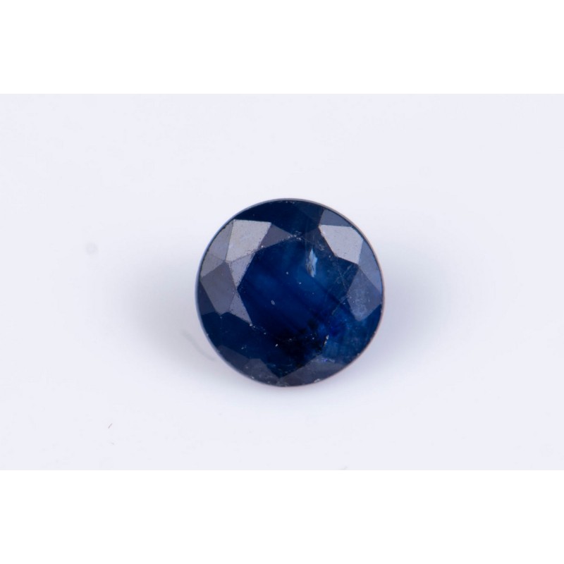 Blue sapphire 0.19ct 3.2mm heated round cut