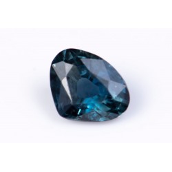 Blue sapphire 0.65ct Australia heated teardrop cut
