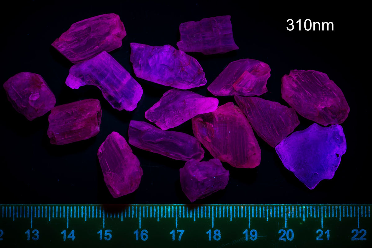 Natural Fluorescent Scapolite Crystals - Quality 3 - Price For 1 Piece Random Pick