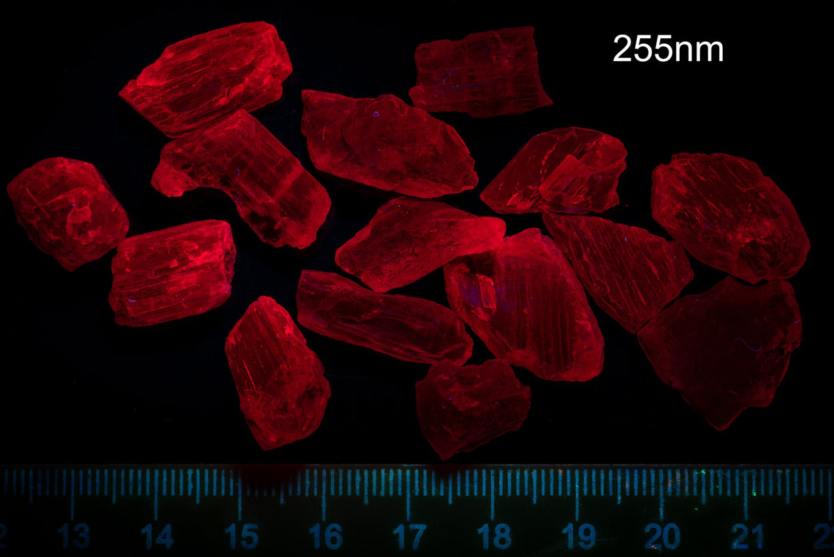 Natural Fluorescent Scapolite Crystals - Quality 3 - Price For 1 Piece Random Pick