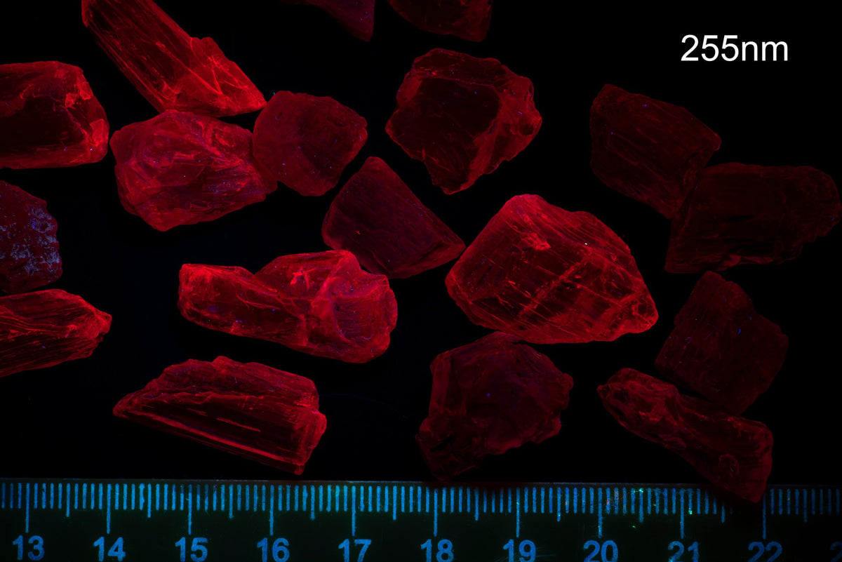 Natural Fluorescent Scapolite Crystals - Quality 2 - Price For 1 Piece Random Pick