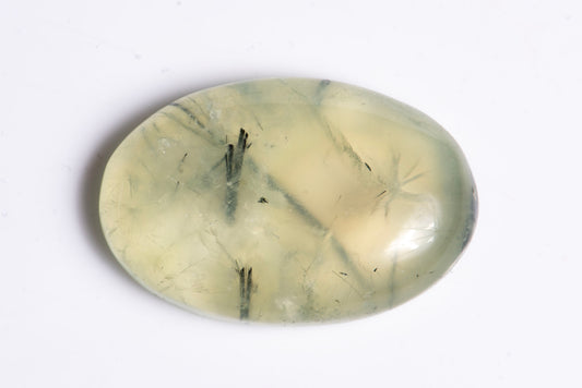 Prehnite 46.4ct oval cabochon