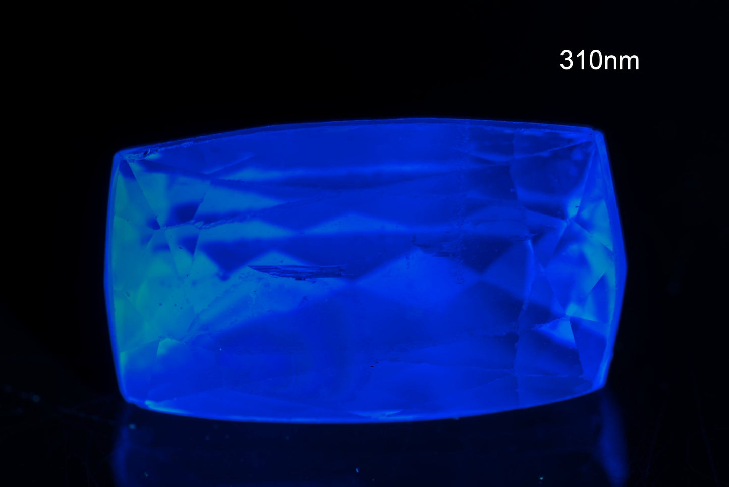 Big Pink kunzite spodumene 11.32ct fluorescent octagon cut
