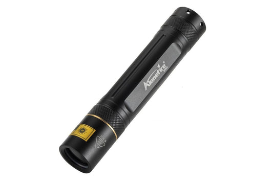 Alonefire SV003 365nm UV flashlight with ZWB2 filter for mineral and gemstone inspection