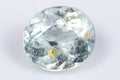 Natural blue aquamarine 2.17ct oval cut faceted loose gemstone for jewelry