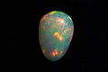 Natural Australian white opal 1.26ct teardrop cabochon loose gemstone